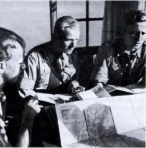 Heiner Bieg, Bannführer der Hitlerjugend Bann 113 als "Chef des Generalstabs" beim Kriegsspiel 1938.
